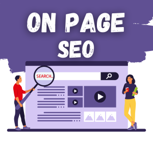 ON Page SEO Service